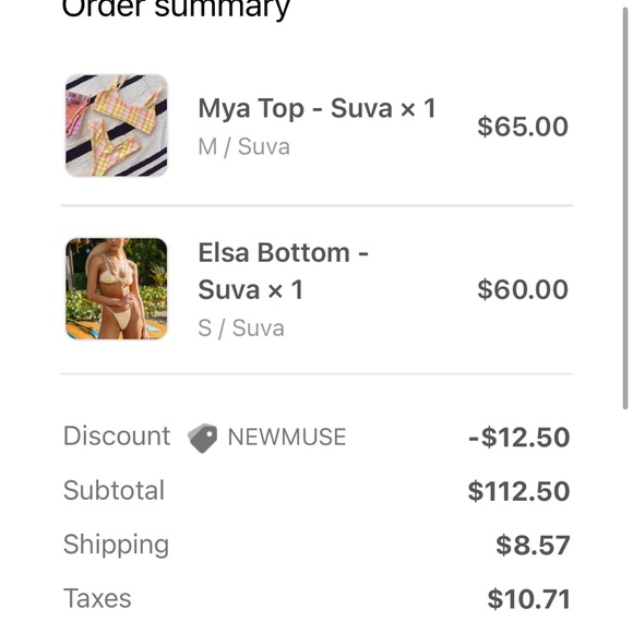 Katie Mya top in Suva NWT - Picture 1 of 3